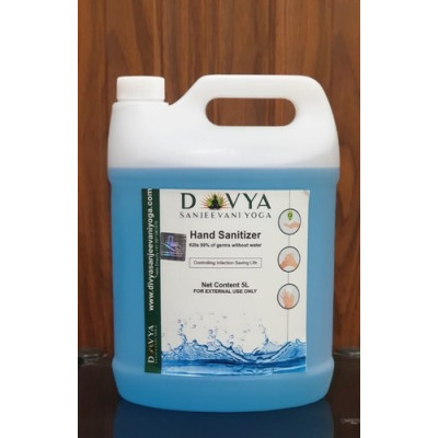 Divya Sanjeevani Yoga Hand Sanitizer 5 Litre